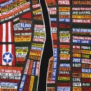 The vibrant work of Stanley Donwood—the artist behind the album cover for Radiohead's Hail to the Thief