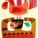 Brilliant mid-century illustrations from B. Løkeland
