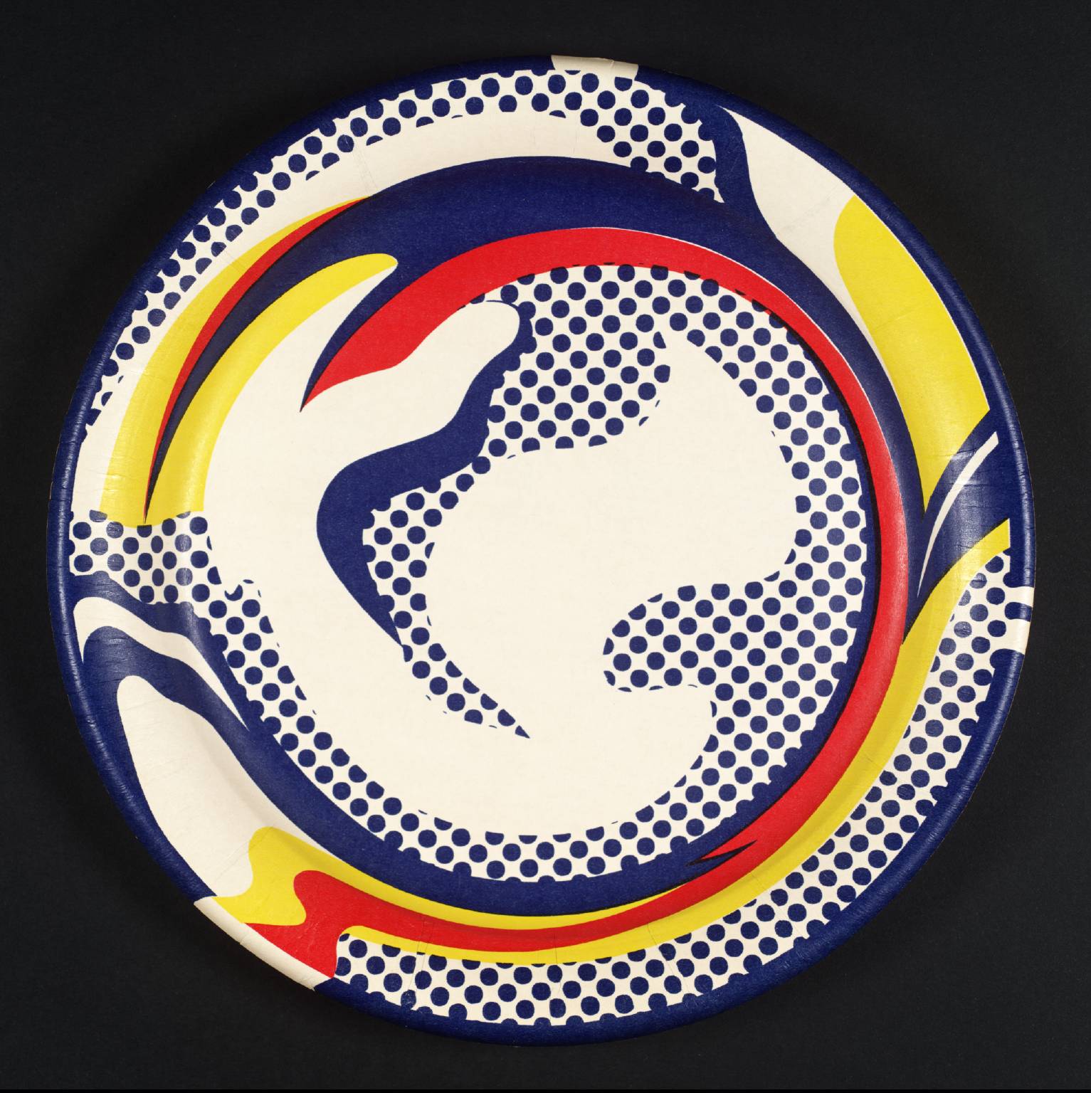 Untitled (Paper Plate) 1969 by Roy Lichtenstein 1923-1997