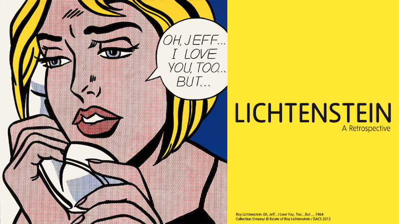 Lichtenstein retrospective comes to Tate Modern